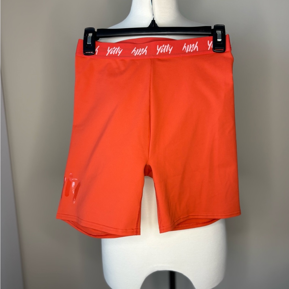 Fabletics Yitty Orange/Peach Athletic Shorts